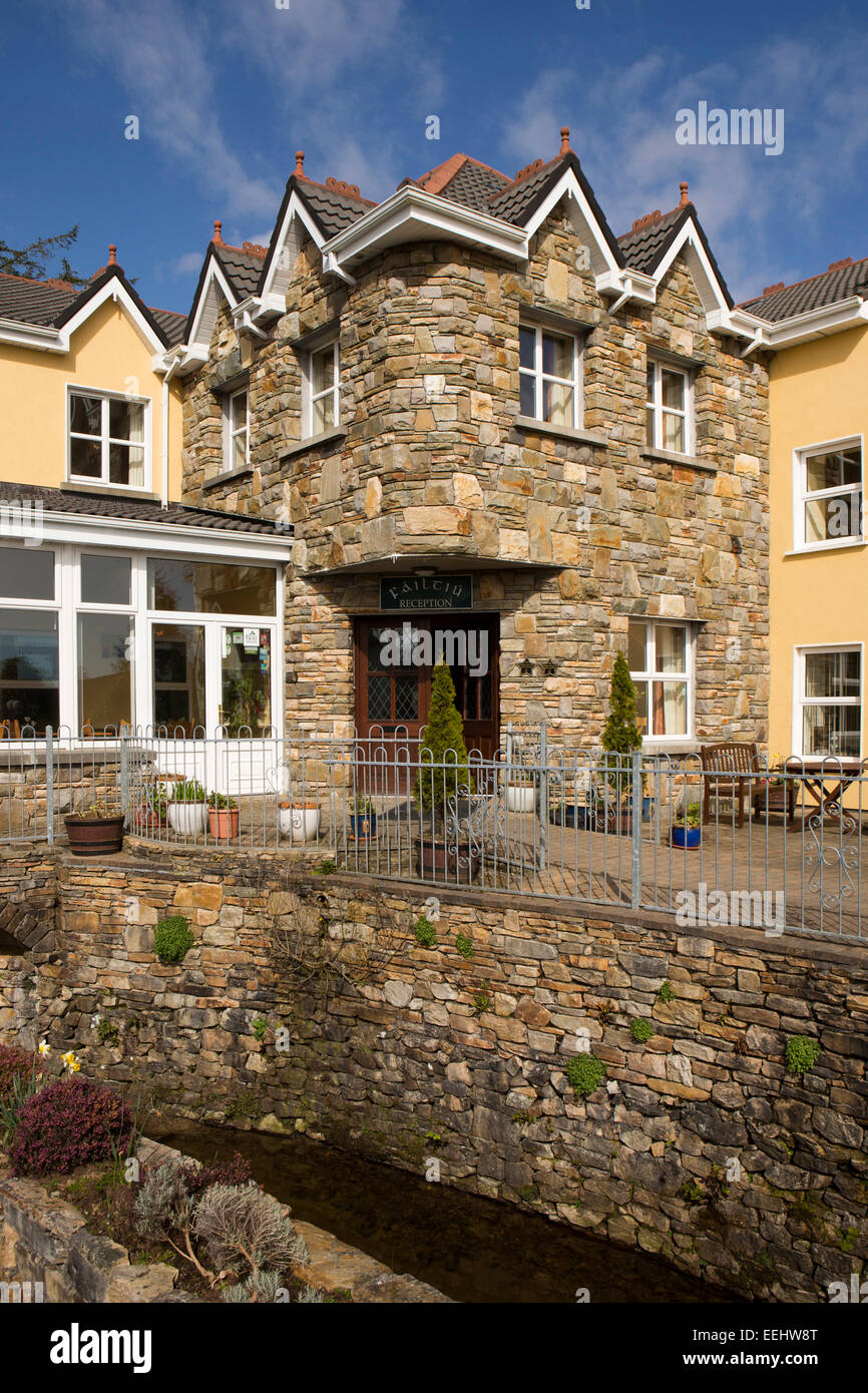 Irlanda, Co Galway, Connemara Heritage & History Center reception e ristorante Foto Stock