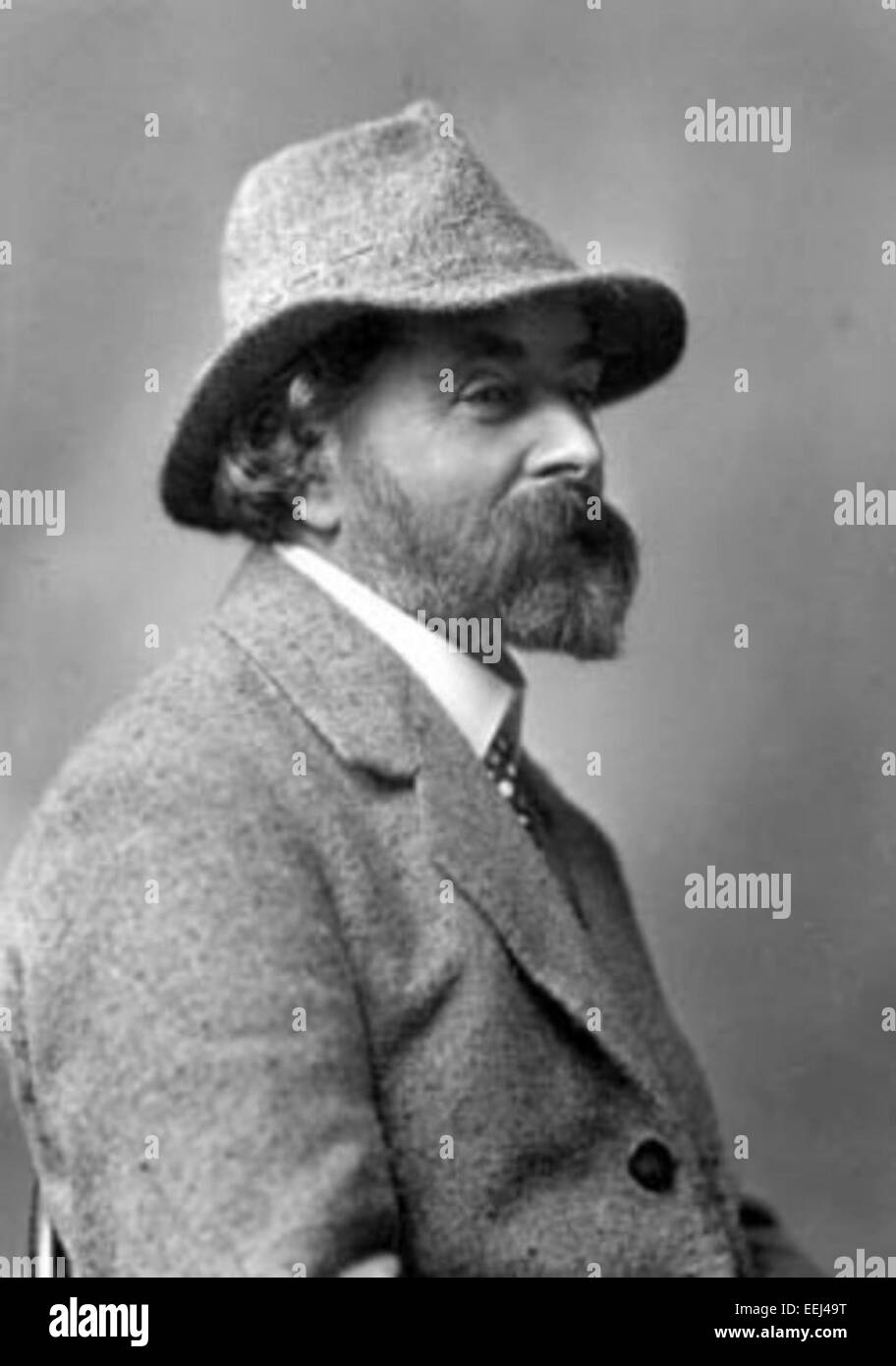 Archibald Knox era un noto designer e artista britannico, meglio conosciuto per il suo lavoro nell'Art Nouveau e nei movimenti Arts and Crafts. I suoi disegni spesso presentavano motivi celtici e motivi intricati, influenzando le arti decorative e il design. Foto Stock