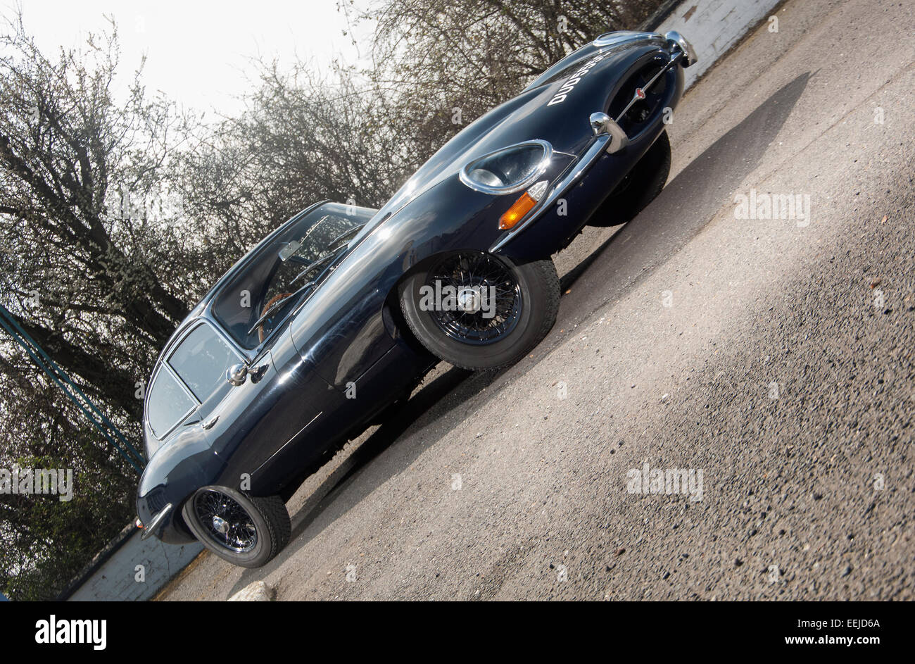 E type Jaguar 4.2 serie 1 (1964-1968) "L'auto più bella del mondo' britannico vettura sportiva Foto Stock