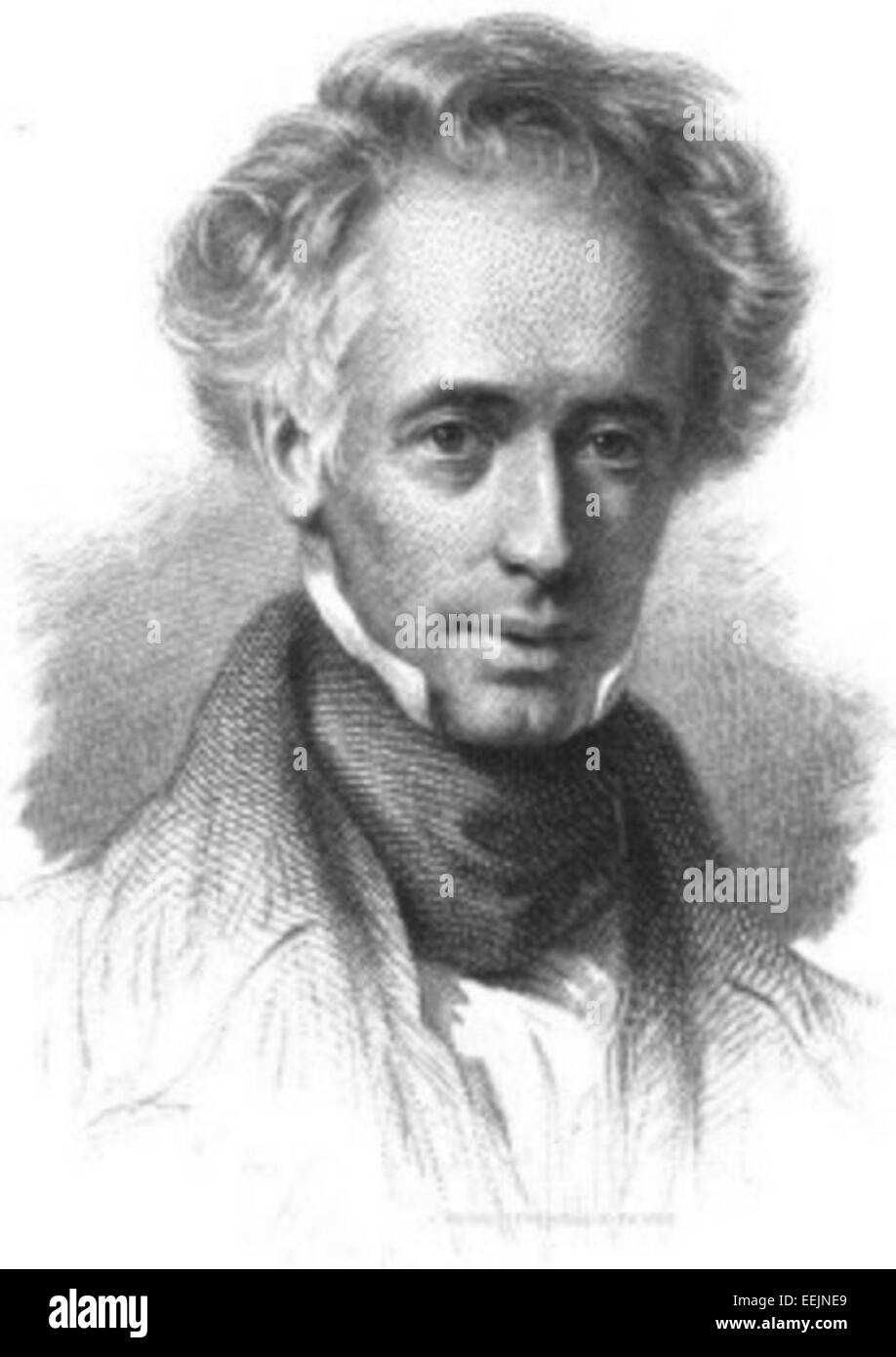 George Combe era un frenologo e scrittore scozzese, noto per il suo lavoro sullo studio del cervello e del comportamento umano. I suoi libri influenti sulla frenologia contribuirono alla divulgazione del campo nel XIX secolo. Il lavoro di Combe ha esaminato le connessioni tra facoltà mentali e caratteristiche fisiche, influenzando la psicologia e le neuroscienze. Foto Stock