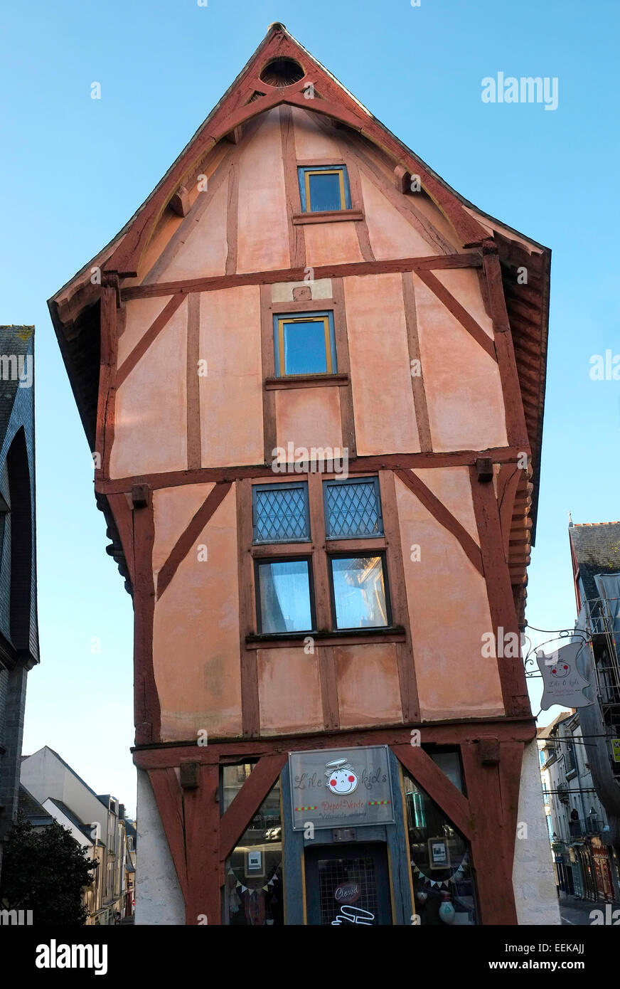 Vitre, Bretagna Francia Foto Stock