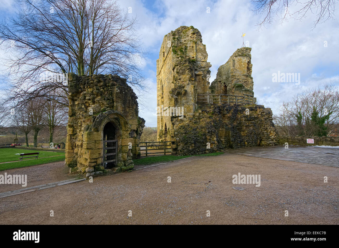 Knaresborough in North Yorkshire Foto Stock