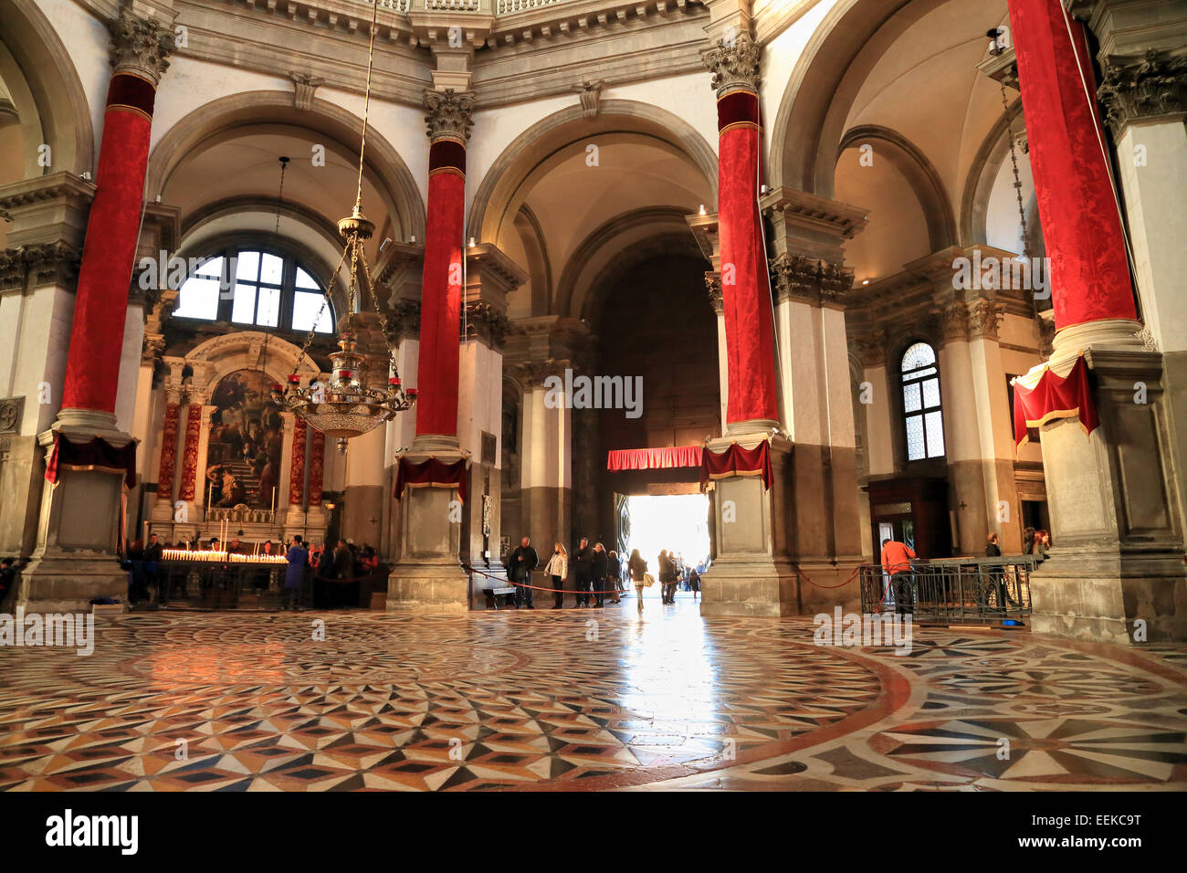 La Festa della Madonna della Salute, Basilica di Santa Maria della Salute Foto Stock