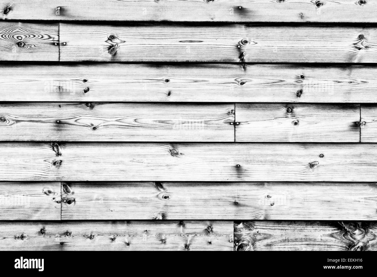 Tavole di legno su un capannone a parete come uno sfondo Foto Stock