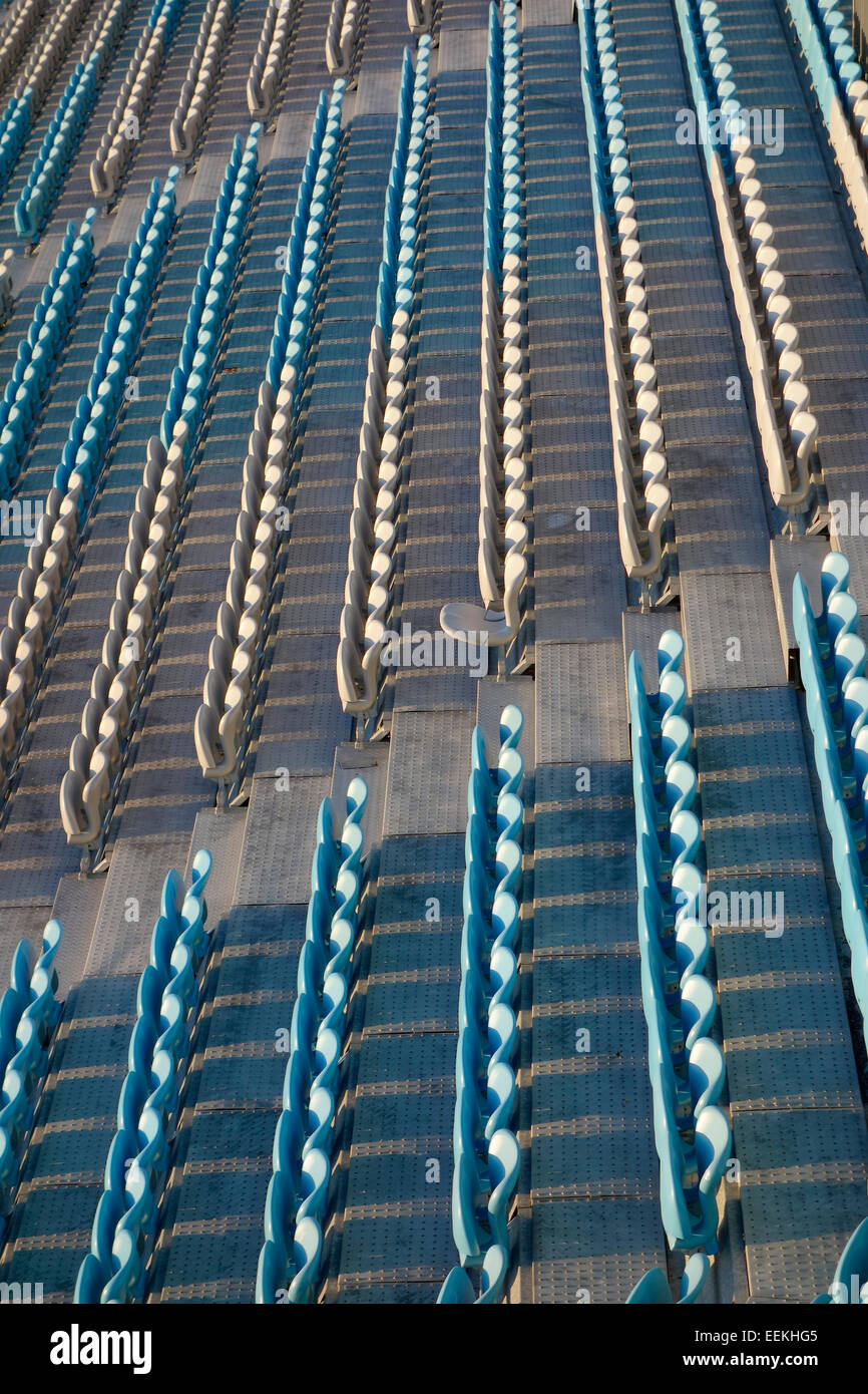 Arena vuota sedi Foto Stock