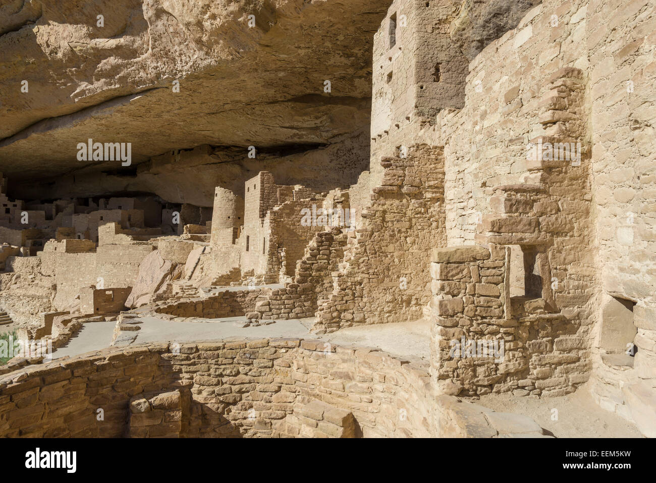 Cliff palace cliff abitazione, Mesa Verde National Park, COLORADO, Stati Uniti Foto Stock