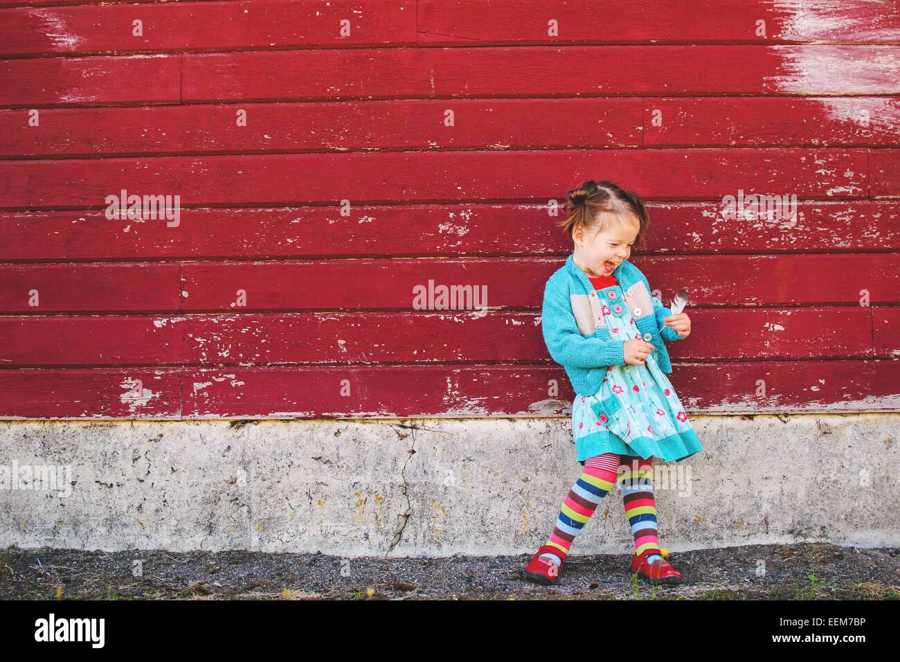 Collant rosso bambina immagini e fotografie stock ad alta risoluzione -  Alamy