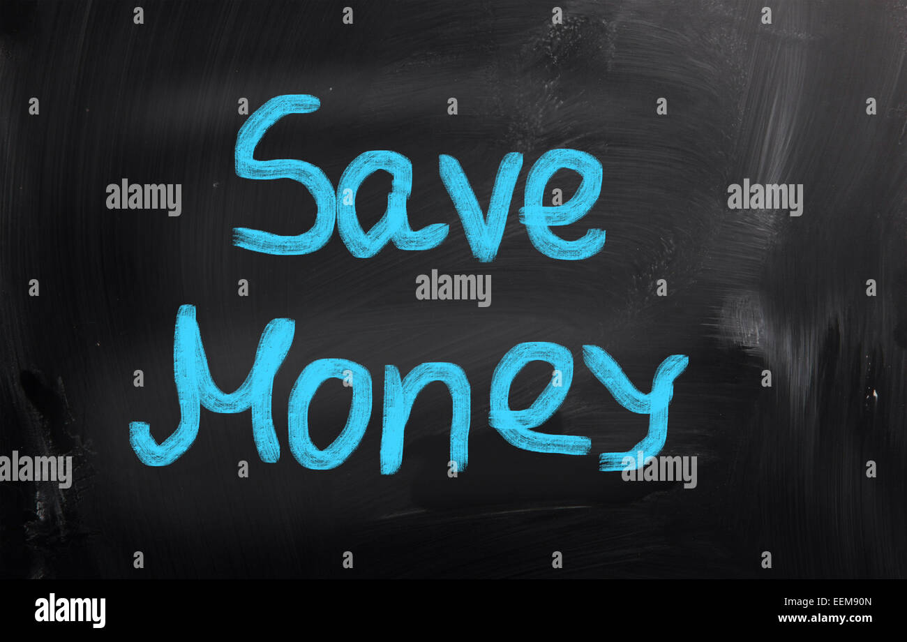Risparmiare denaro Concept Foto Stock