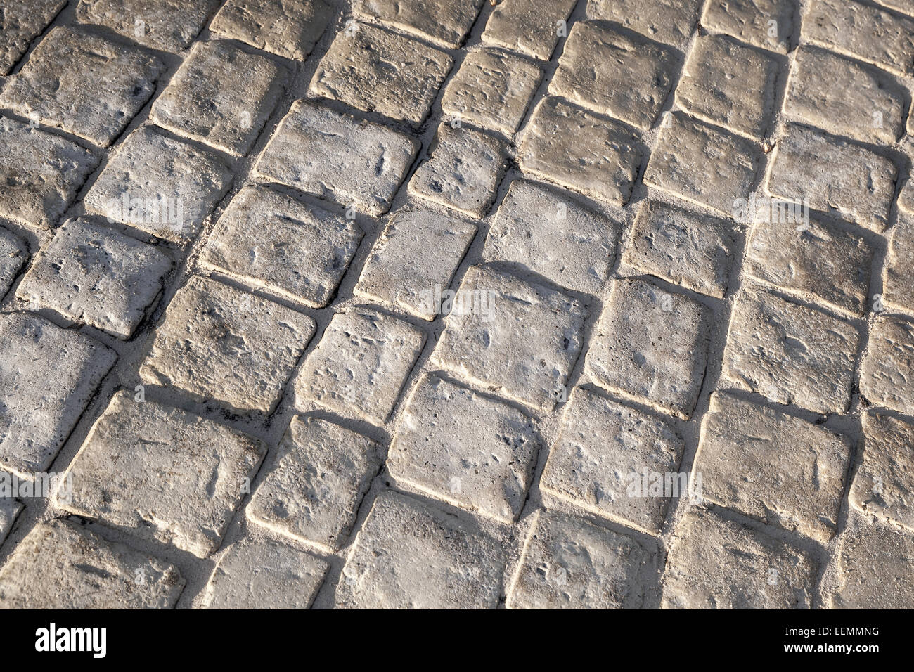 Grigio scuro pavimento in pietra marciapiede, foto di sfondo texture Foto Stock