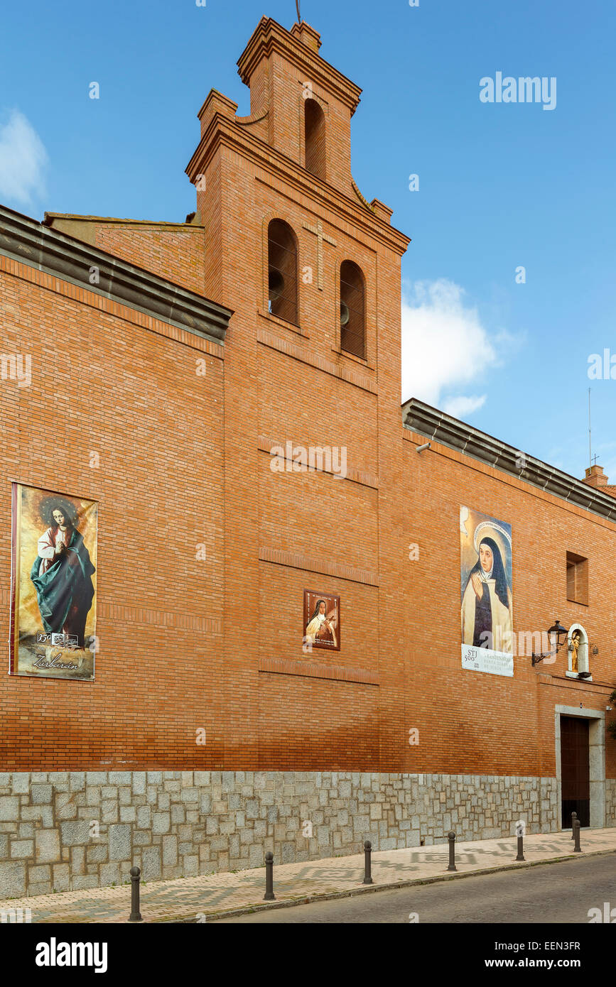 Le madri dei Carmelitani Scalzi Convento di Fuente de Cantos di Badajoz, Spagna, Europa Foto Stock