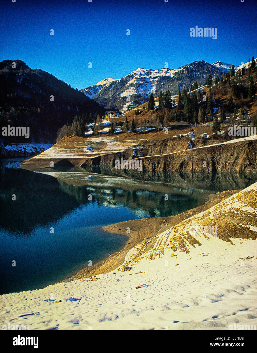 Friuli Venezia Giulia si trova nel nord-est Italia adiacente al confine con Austria e Slovenia. Foto Stock