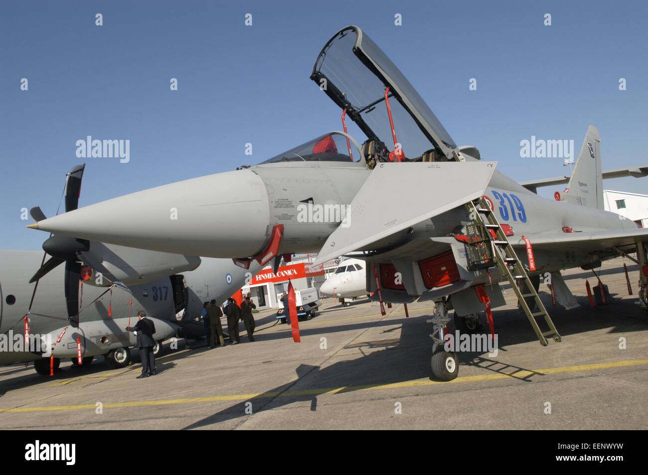 European Fighter Aircraft Eurofighter F 2000 "Typhoon" Foto Stock
