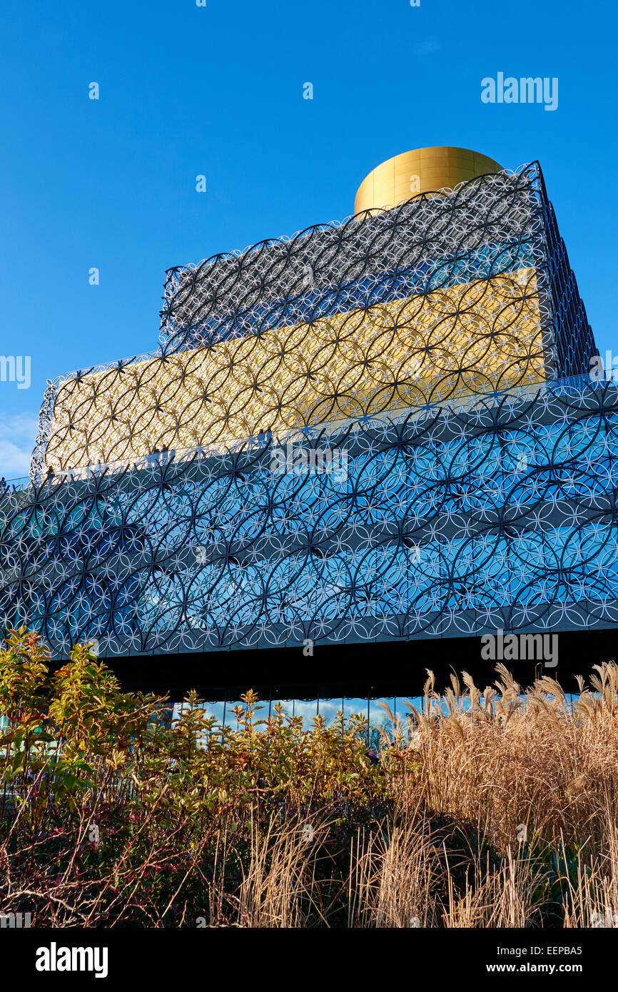 Biblioteca di Birmingham dall architetto Francine Houben Centenary Square Broad Street Birmingham West Midlands, Regno Unito Foto Stock