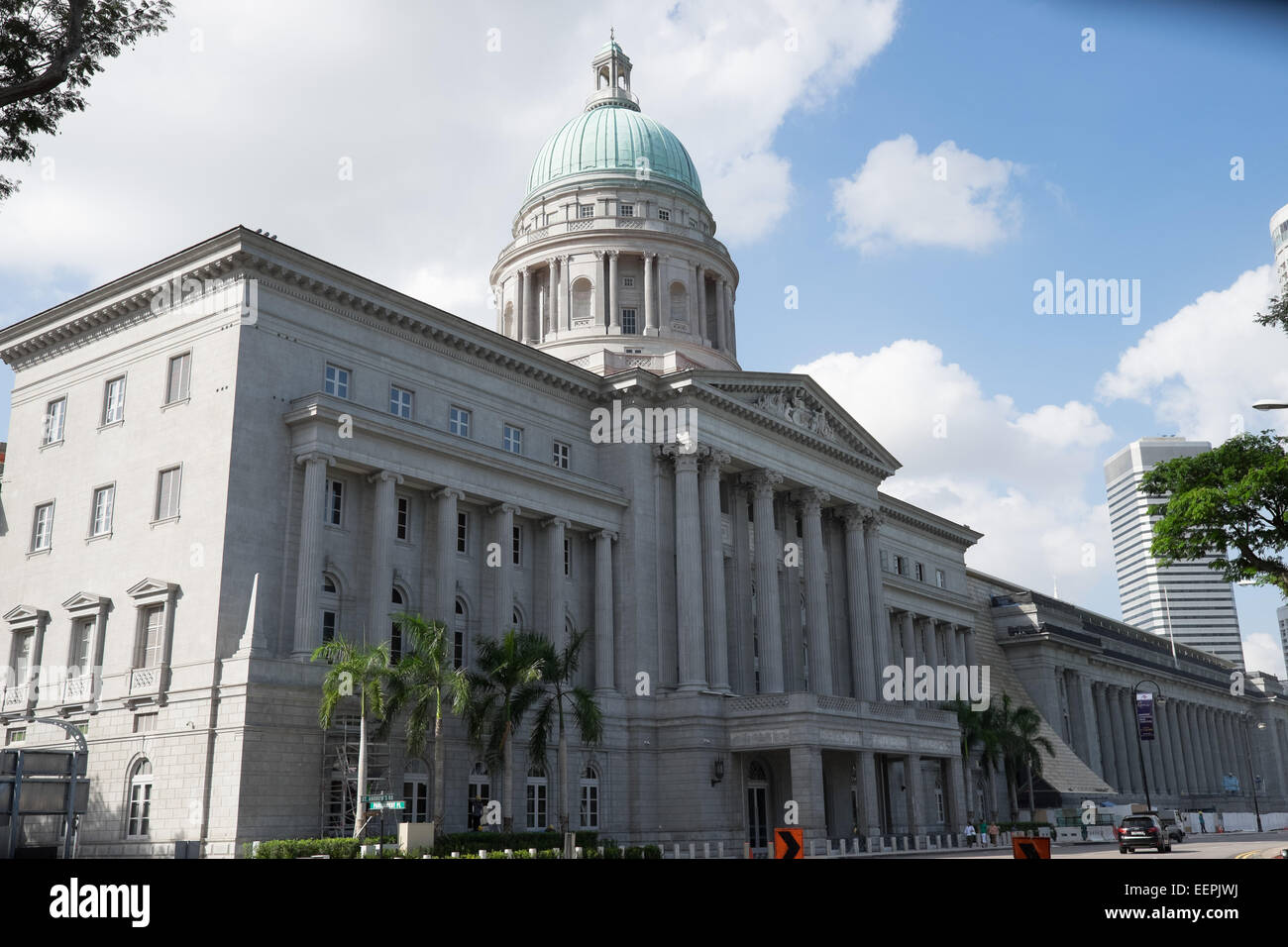 Vecchia Corte suprema, Singapore. Foto Stock