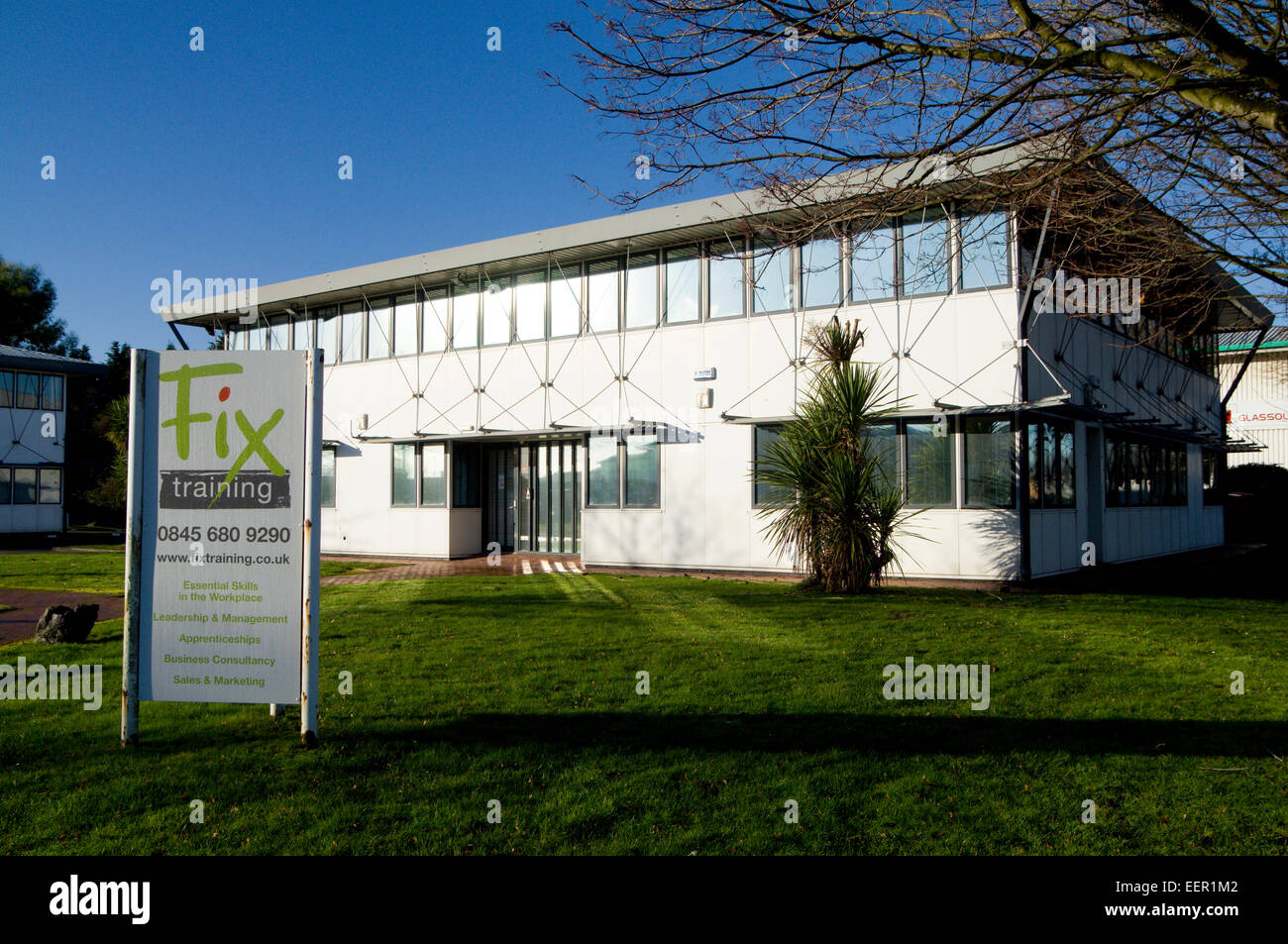 Fissare la formazione, Ocean Way, Cardiff Galles del Sud, Regno Unito. Foto Stock