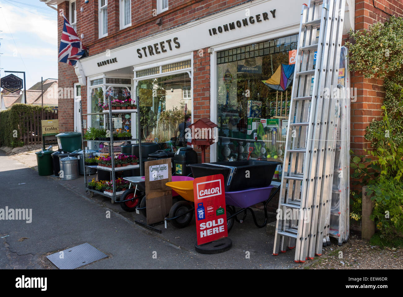 La ferramenta locale e negozio di ferramenta Foto Stock