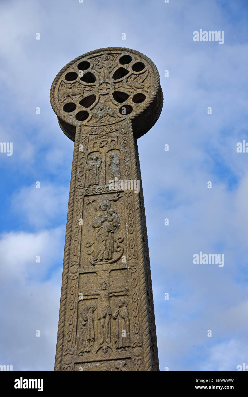 Sant Agostino Croce a Ebbsfleet, Kent. Questo è detto per segnare il punto dove sant Agostino è venuto a terra nel 595 d.c. Foto Stock