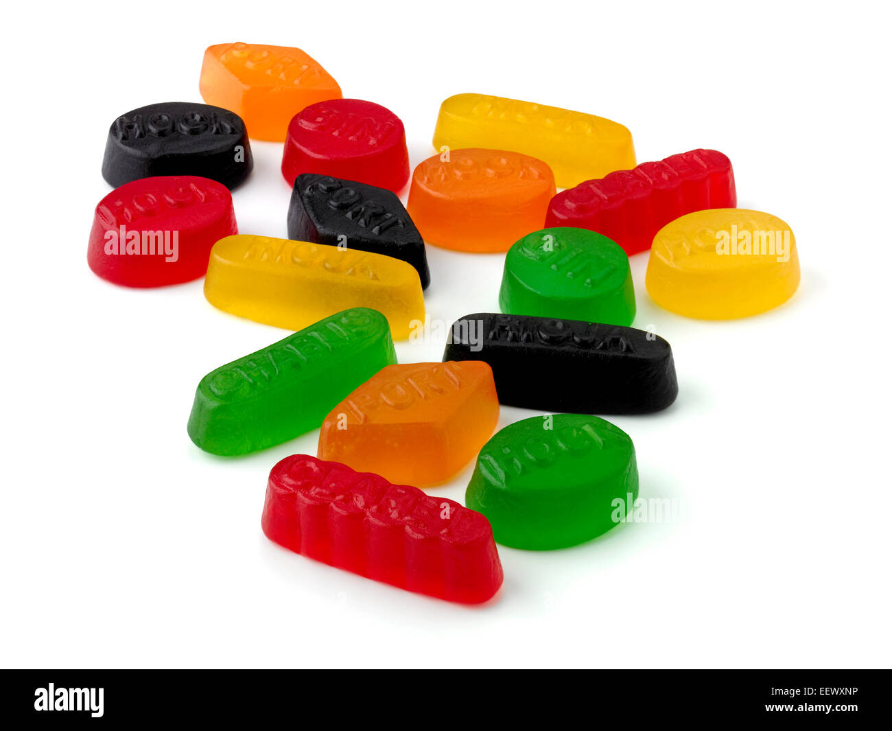 Caramelle gommose Foto Stock