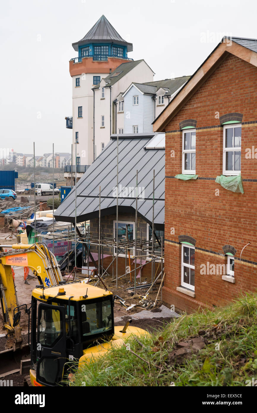 La nuova stazione di RNLI a Portishead Marina. Foto Stock