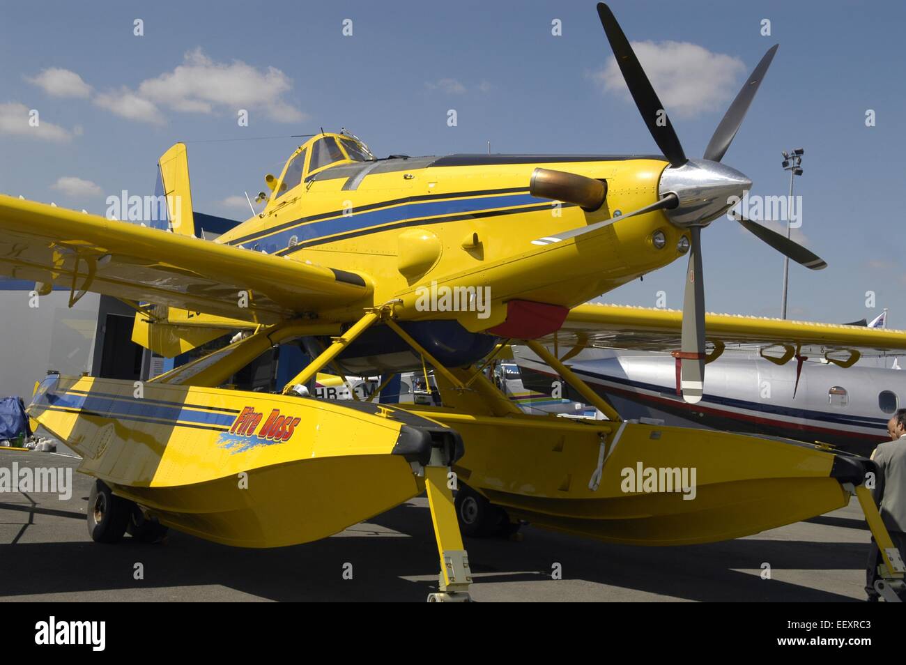 Acqua antincendio bomber Wipaire "Fire Boss' (Canada) Foto Stock