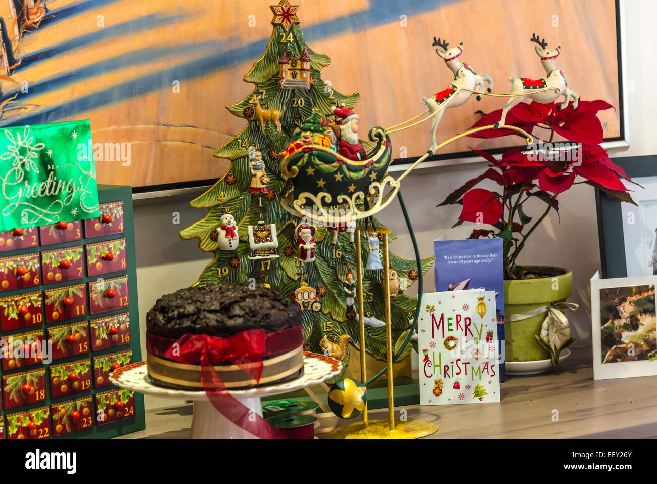 Gioia di Natale impostazione vilroy bosh albero di Natale calendario