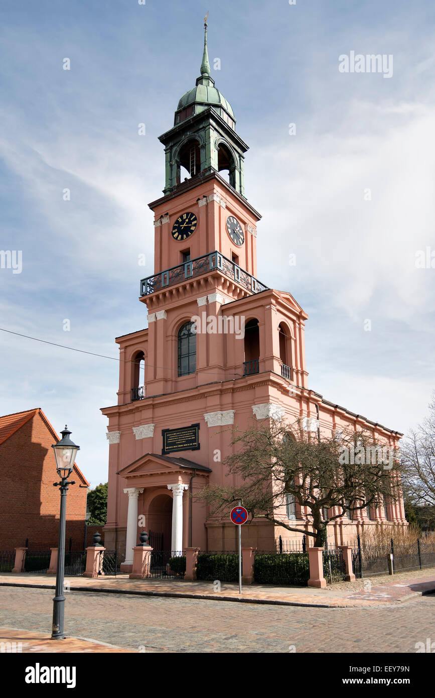 Chiesa denominato Remonstrantenkirche a Friedrichstadt Germania settentrionale Foto Stock