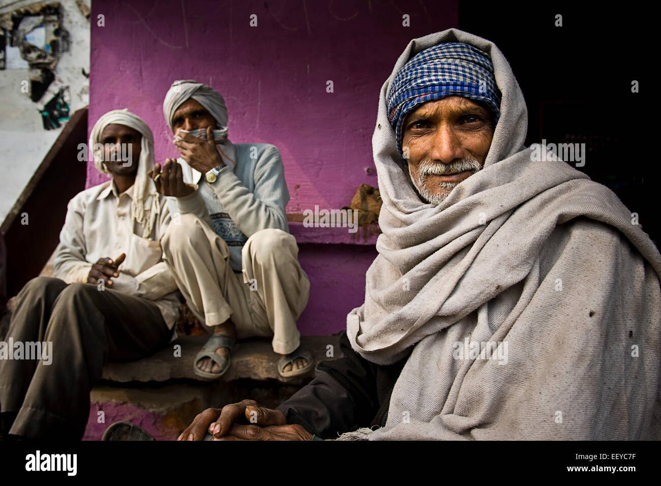 India, Uttar Pradesh, Fatehpur Sikri, vita quotidiana Foto Stock