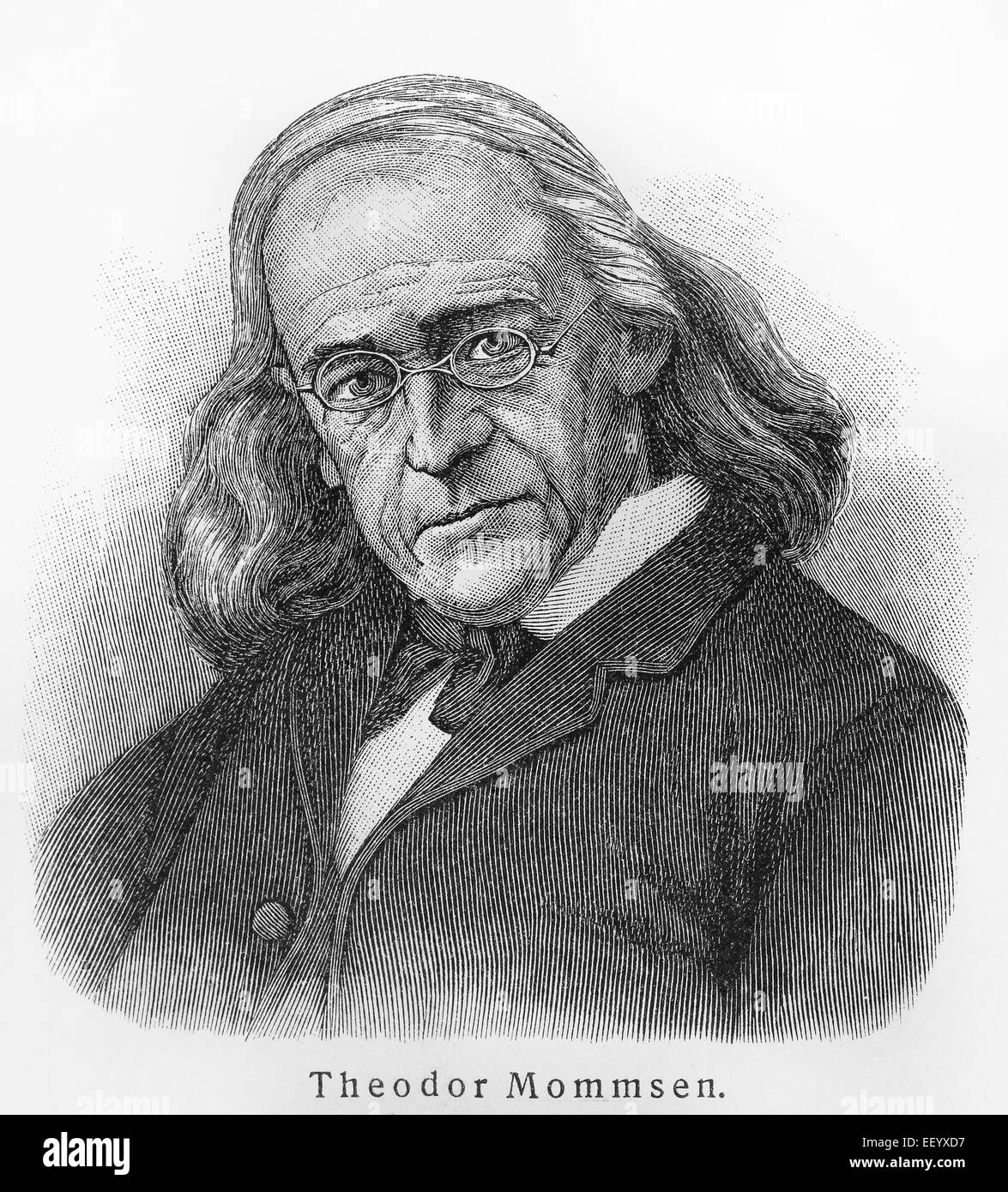 Theodor Mommsen Foto Stock