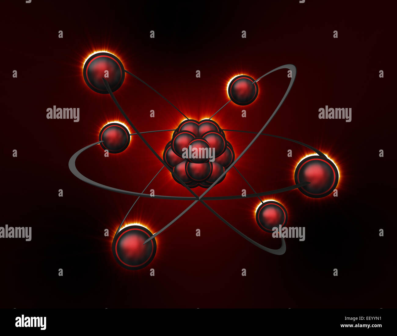 L'energia nucleare. Materia oscura Foto Stock