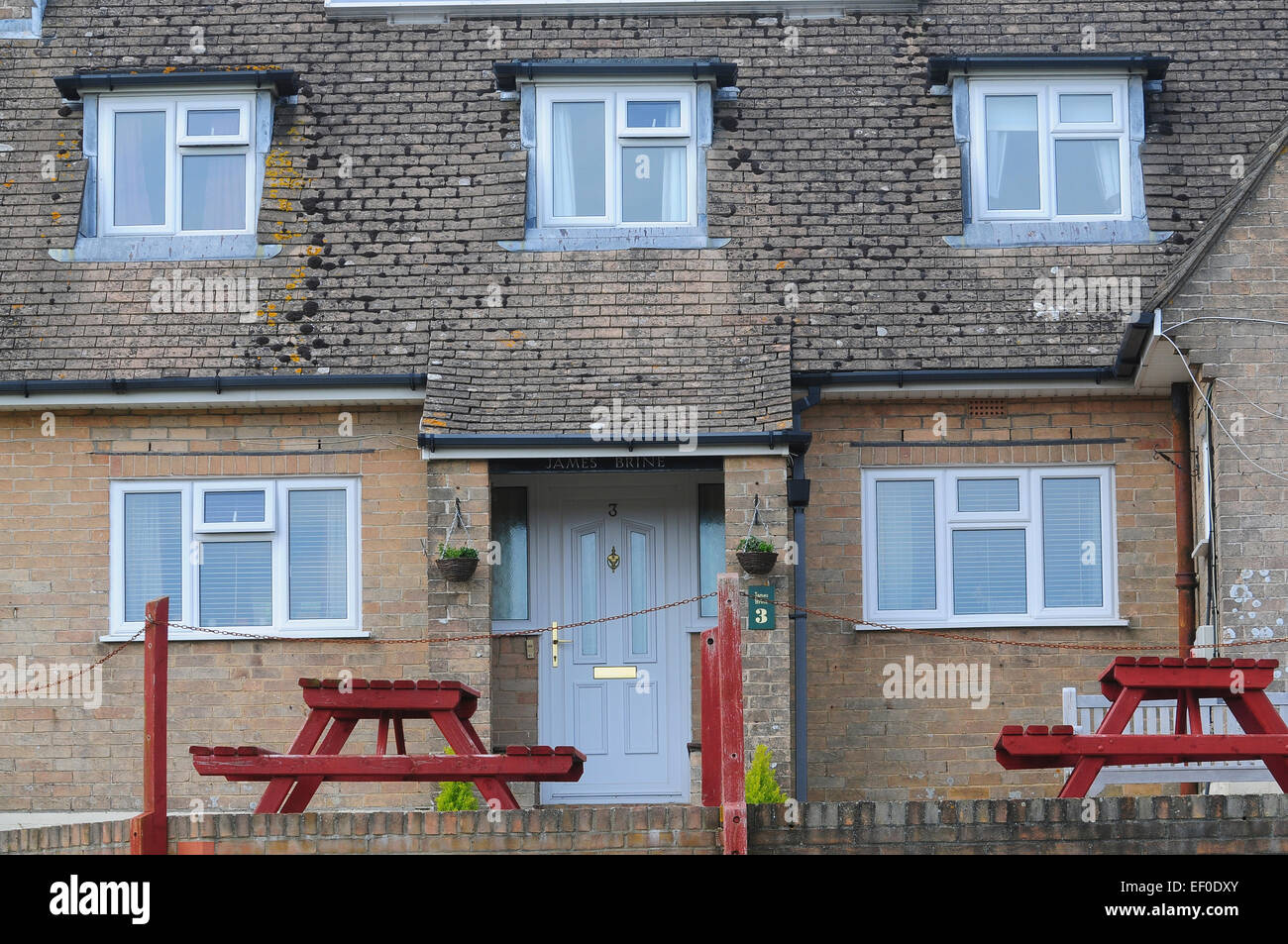 Una vista dei martiri Tolpuddle' museo Dorset Regno Unito Foto Stock