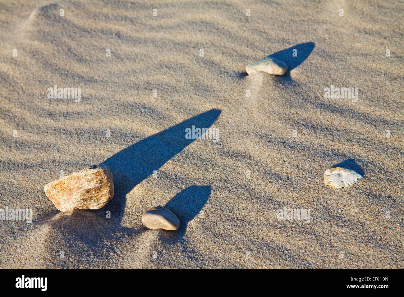 La sabbia presso il Baltic Beach. Foto Stock
