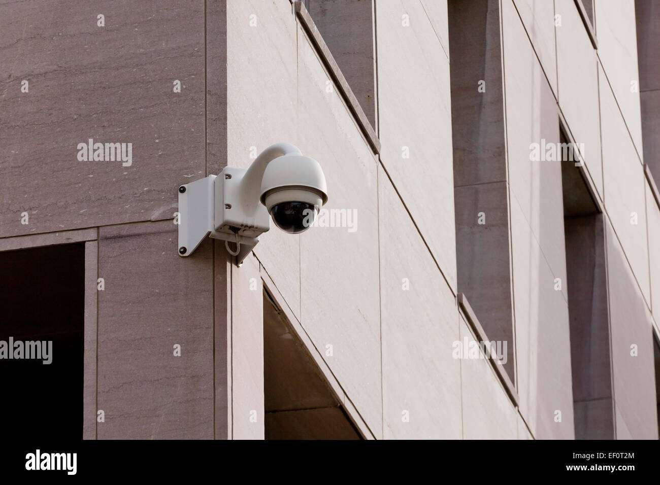 Sicurezza Outdoor Fotocamera sul governo federale edificio - Washington DC, Stati Uniti d'America Foto Stock