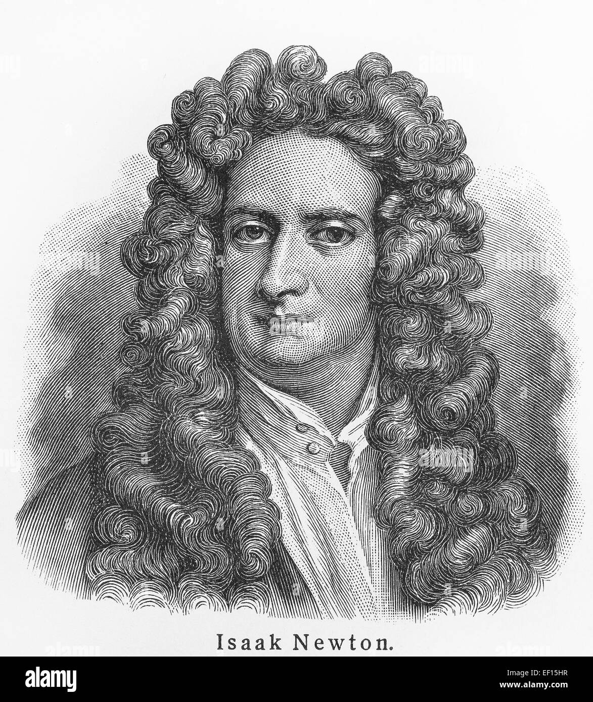 Isaac Newton Foto Stock