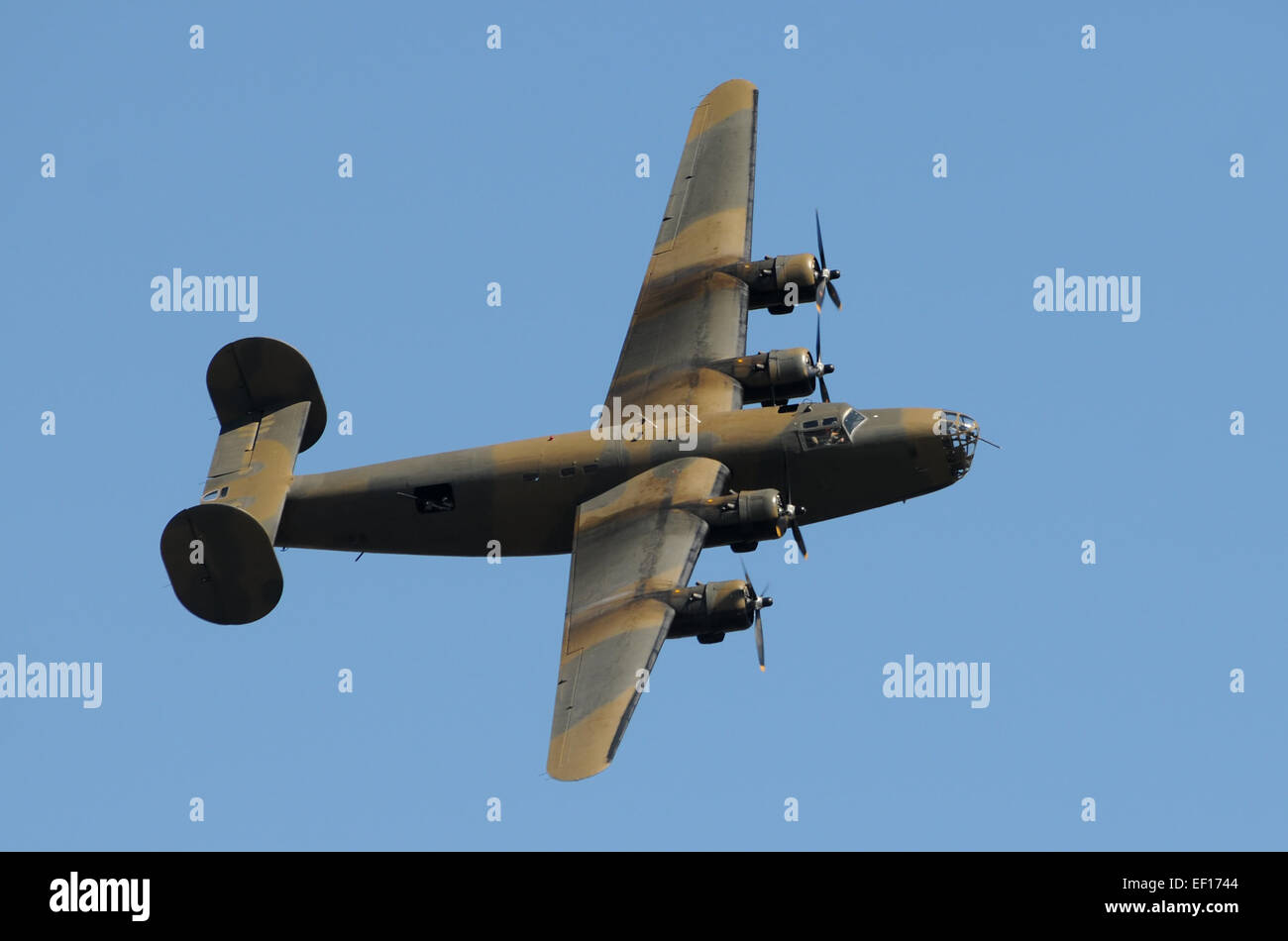 La II Guerra Mondiale era pesante bombardiere americano B-24 Liberator Foto Stock