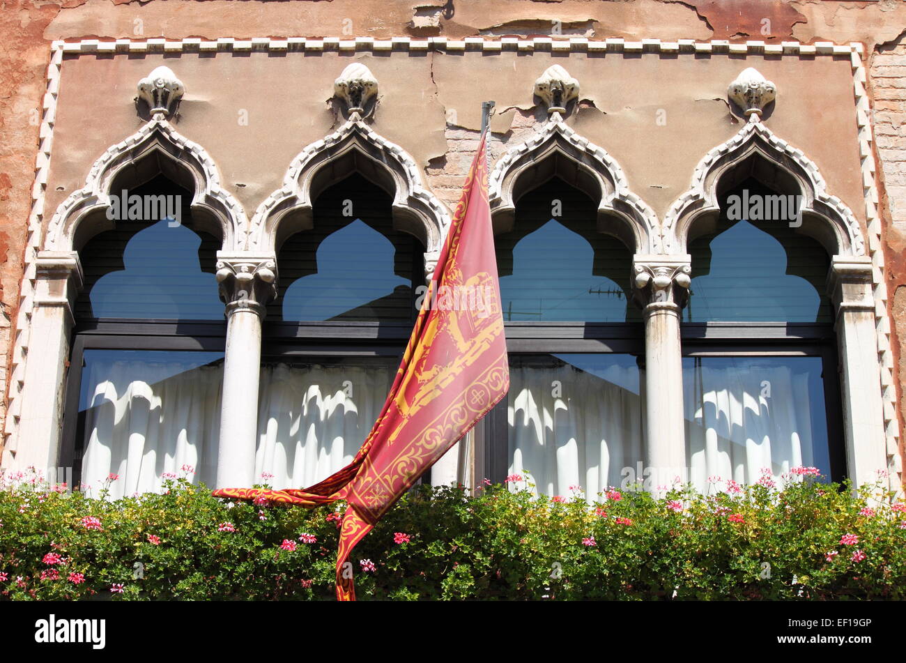 Palazzo rinascimentale a Venezia, Italia Foto Stock