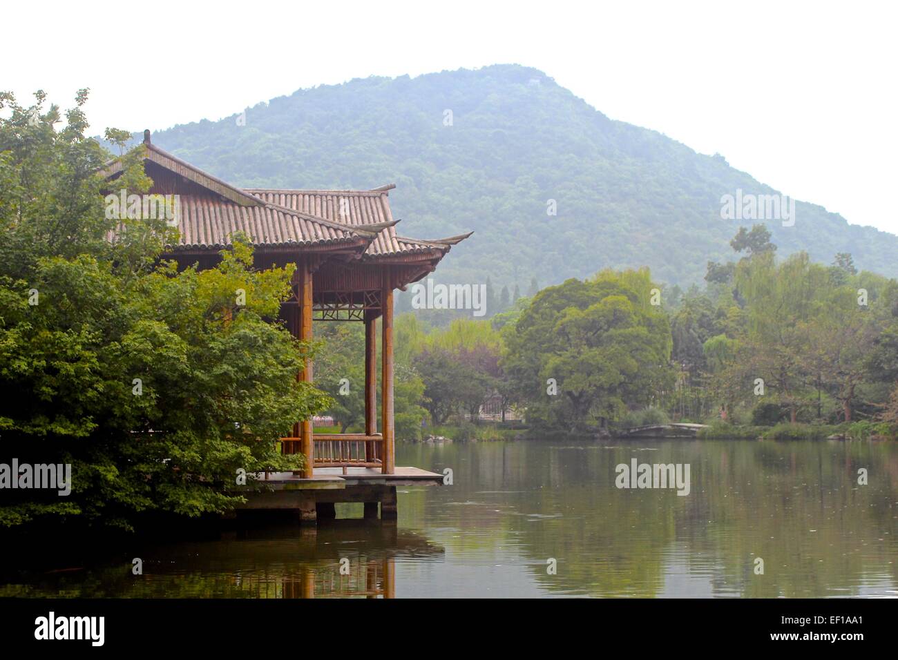 West Lake Hangzhou Cina Foto Stock