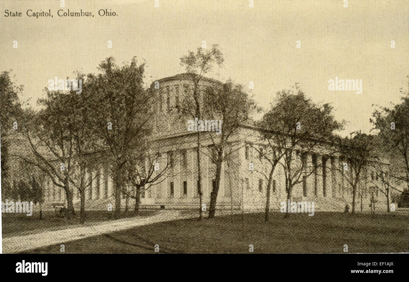 Il Campidoglio è un importante punto di riferimento politico e architettonico, che ospita gli organi legislativi di uno stato. Serve come centro dell'attività governativa e della politica pubblica nella regione. Foto Stock