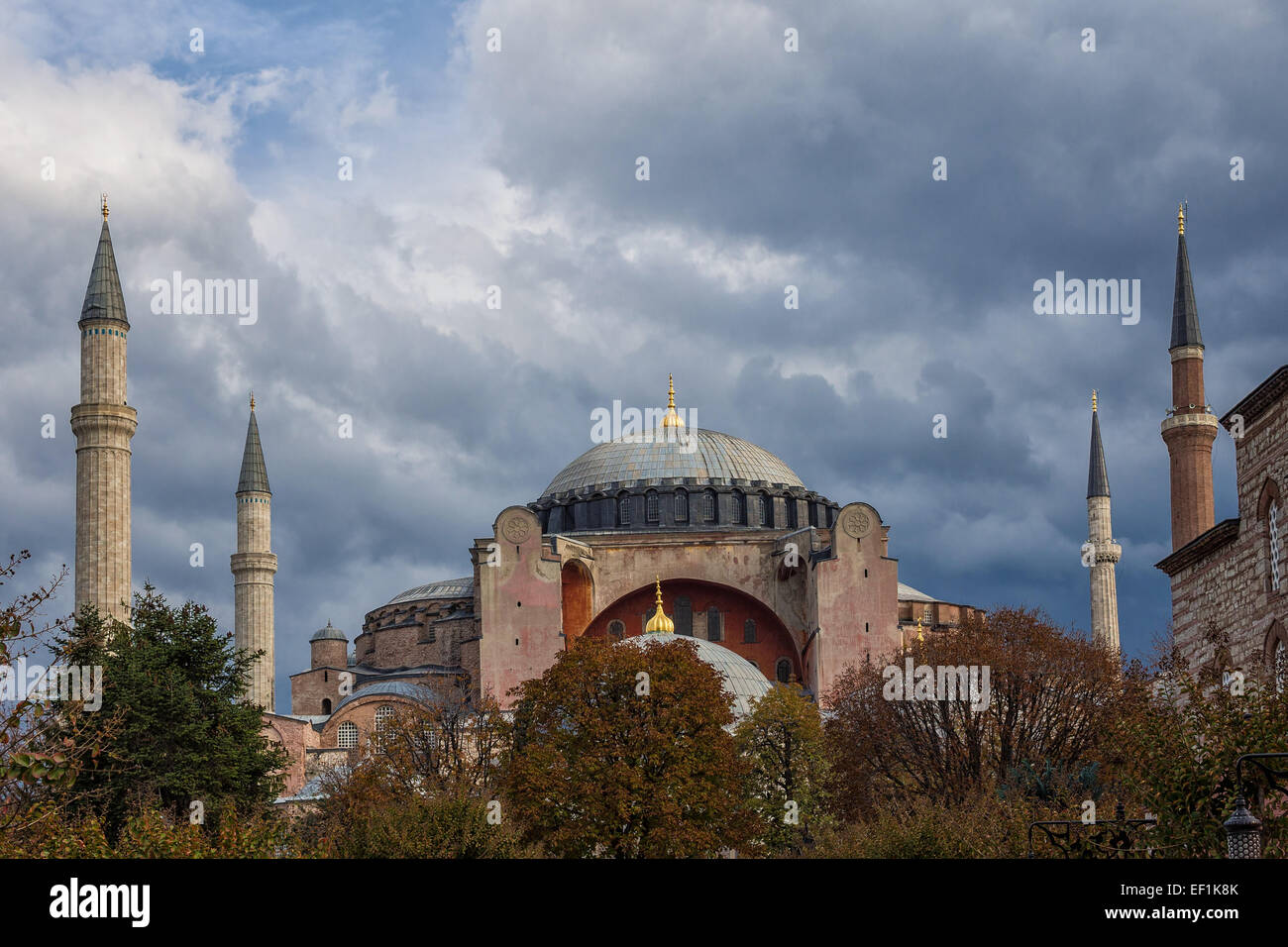 Hagia Sophia in Istanbul (Turchia). Foto Stock
