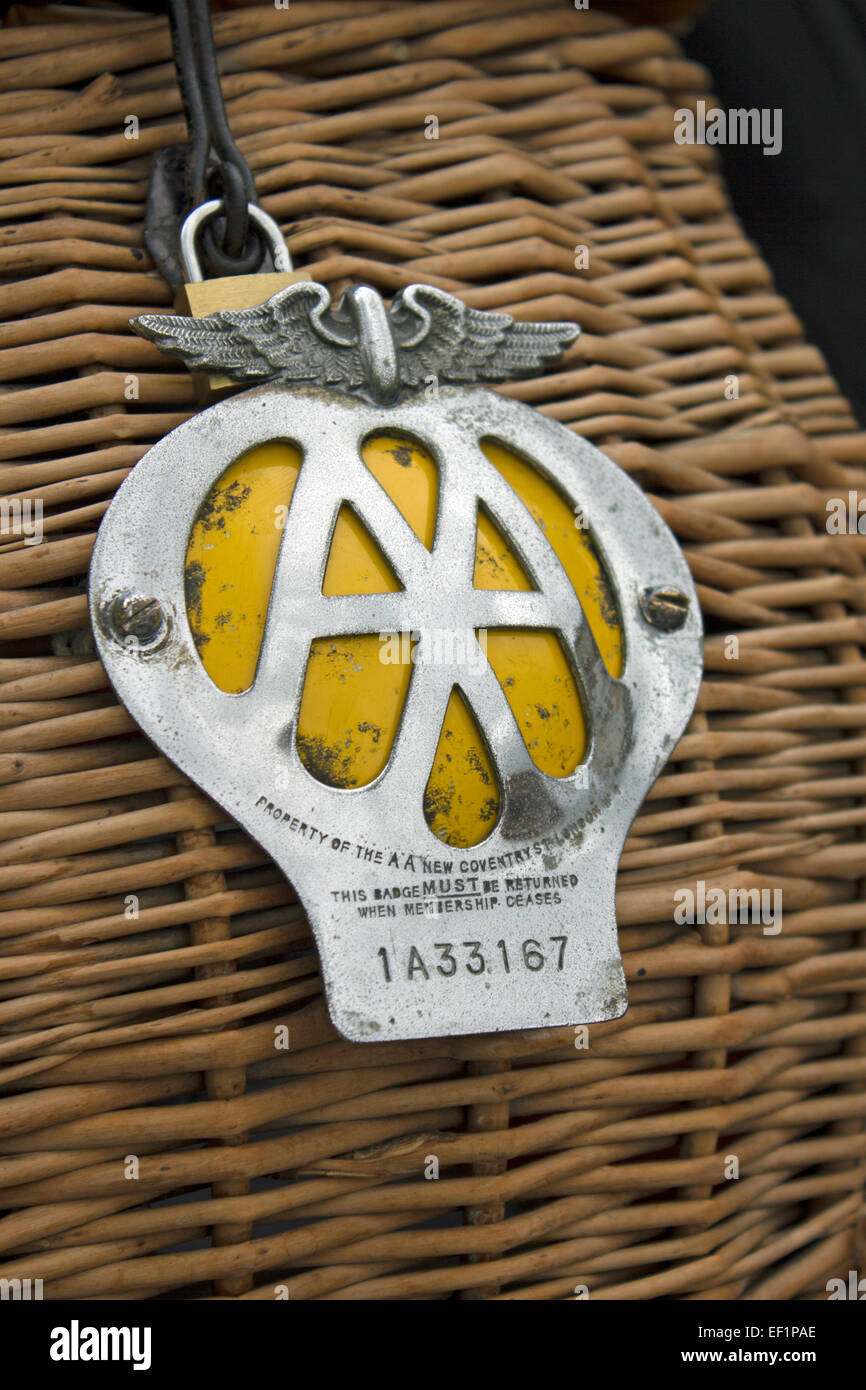 Distintivo di AA Foto Stock