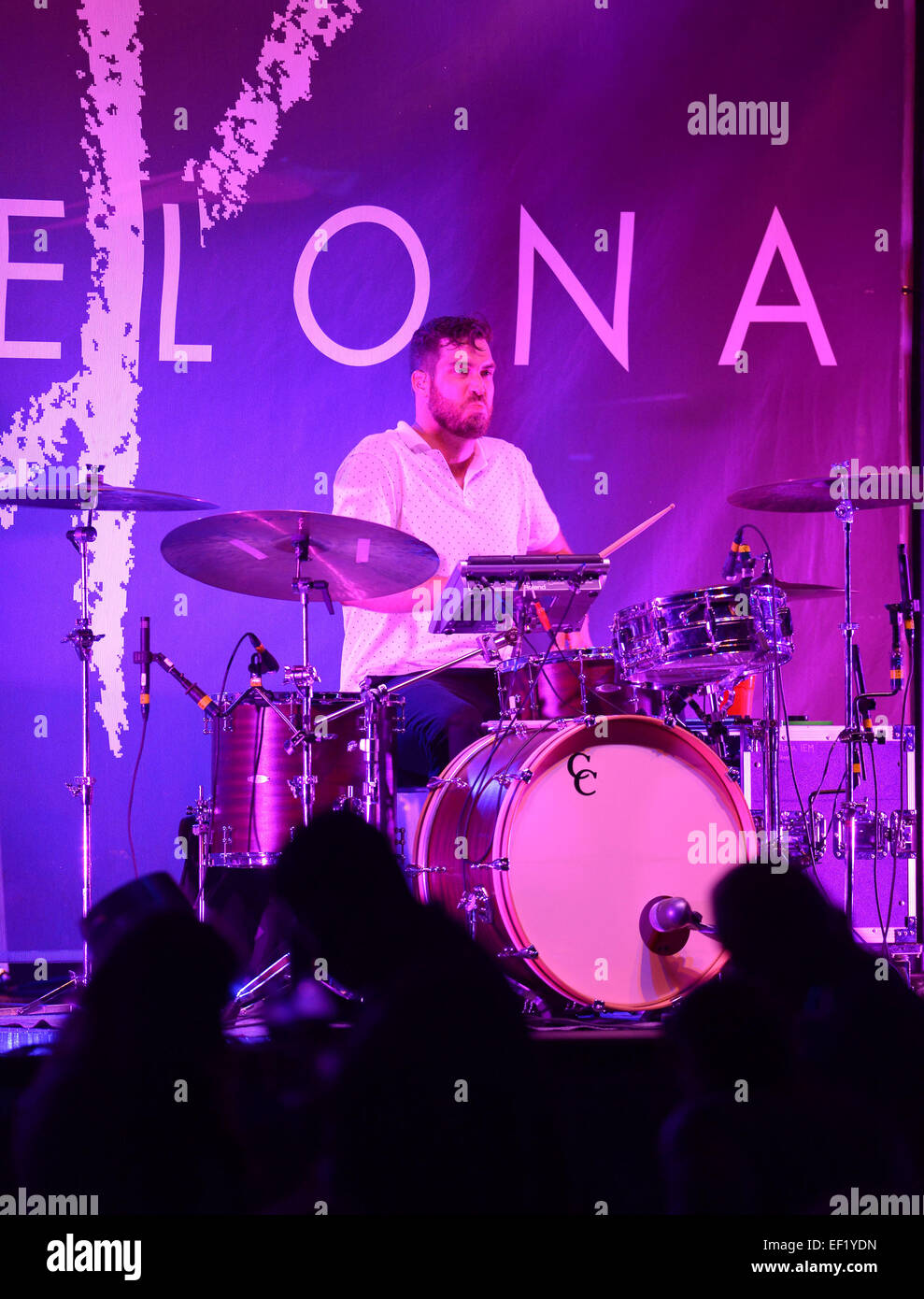 Indie rock band di Barcellona in esecuzione al Hard Rock Live! Al Seminole Hard Rock Hotel & Casino offre: Rhett Stonelake dove: Hollywood, Florida, Stati Uniti quando: 23 Lug 2014 Foto Stock