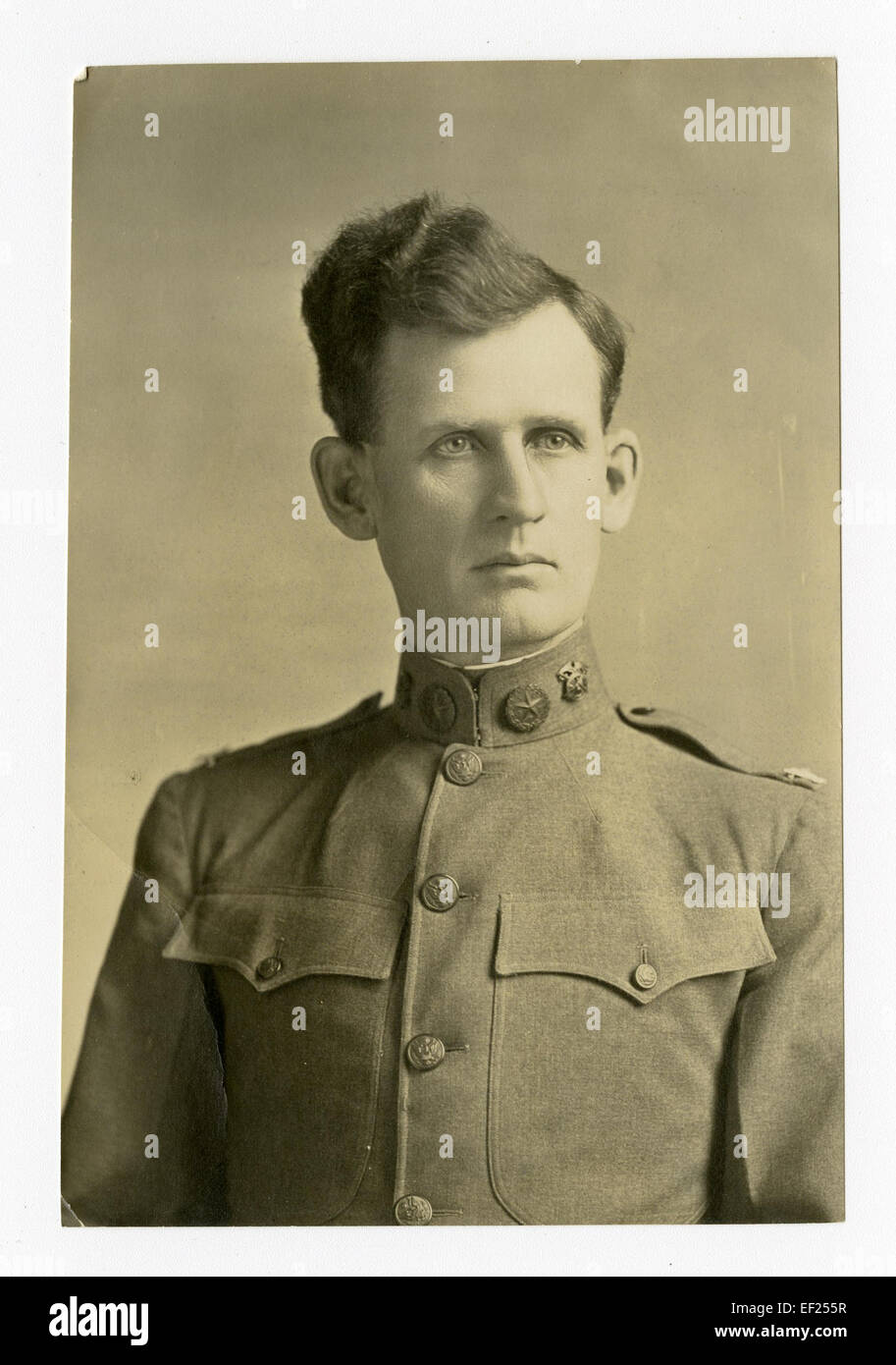 Il colonnello J.T. Stockton, assistente trimestre Maestro Generale Foto Stock