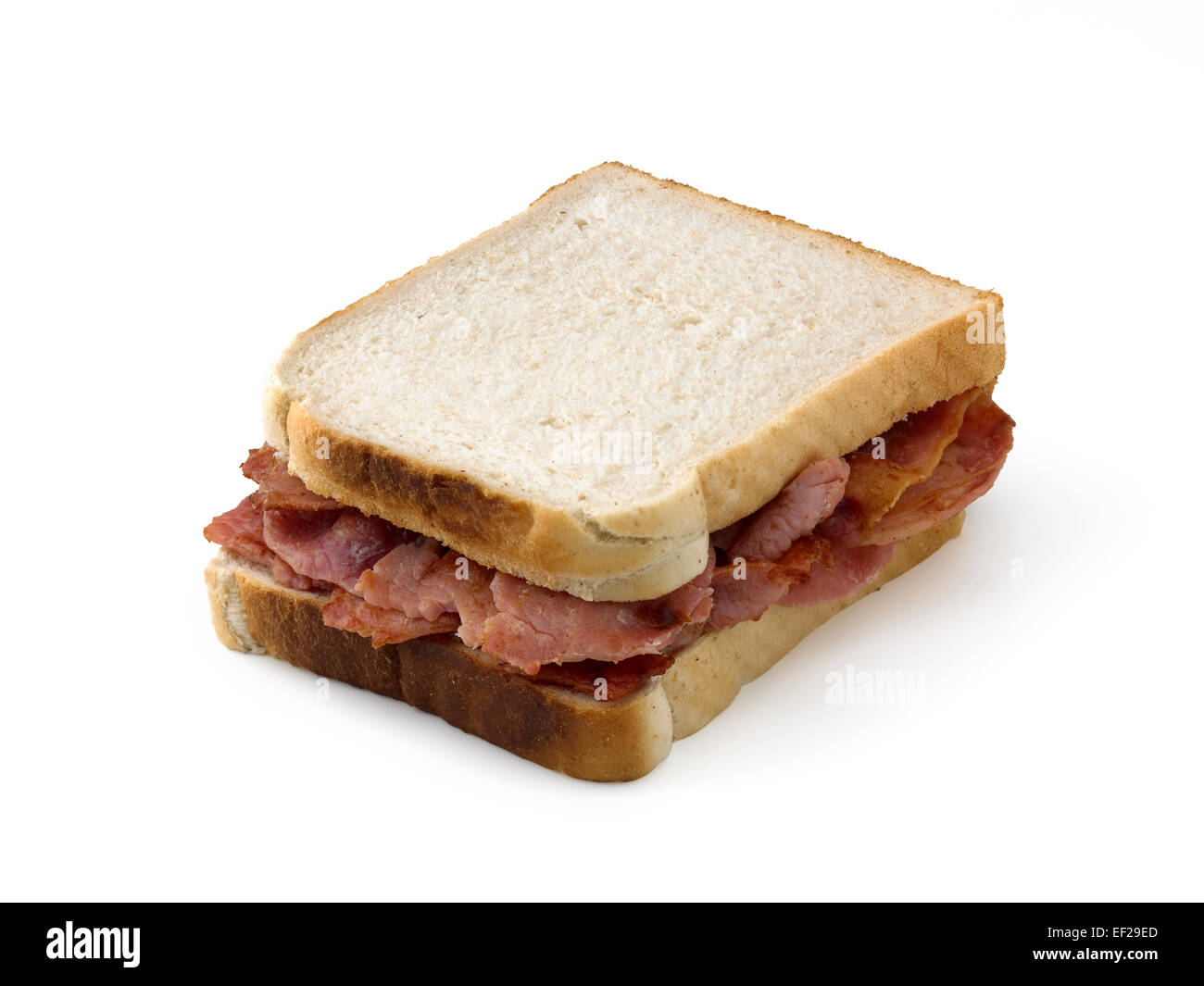 panino al bacon Foto Stock