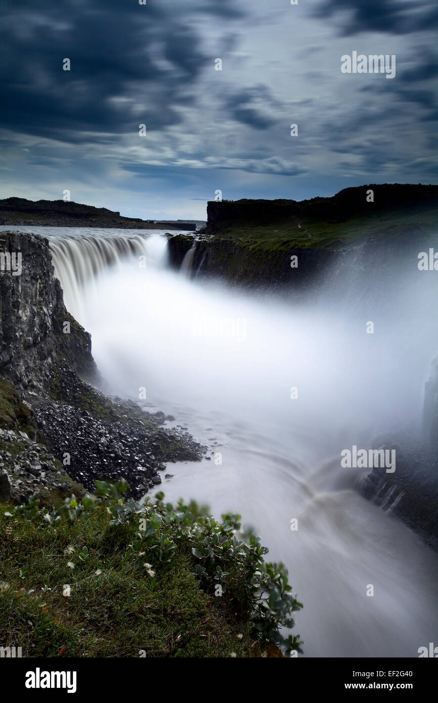 Dettifoss, Islanda Foto Stock