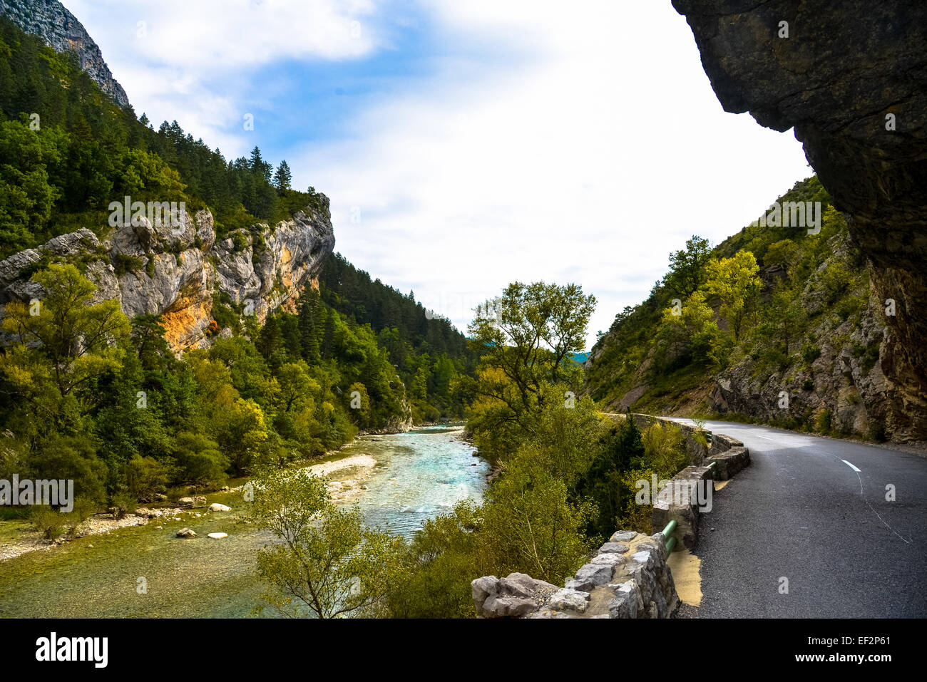 Gorges de Verdon in alta Provenza Francia Foto Stock