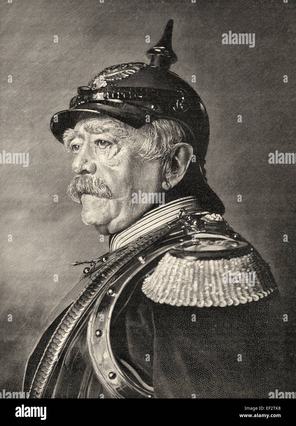 Primo ministro della prussia, primo cancelliere dell'impero tedesco immagini e fotografie stock