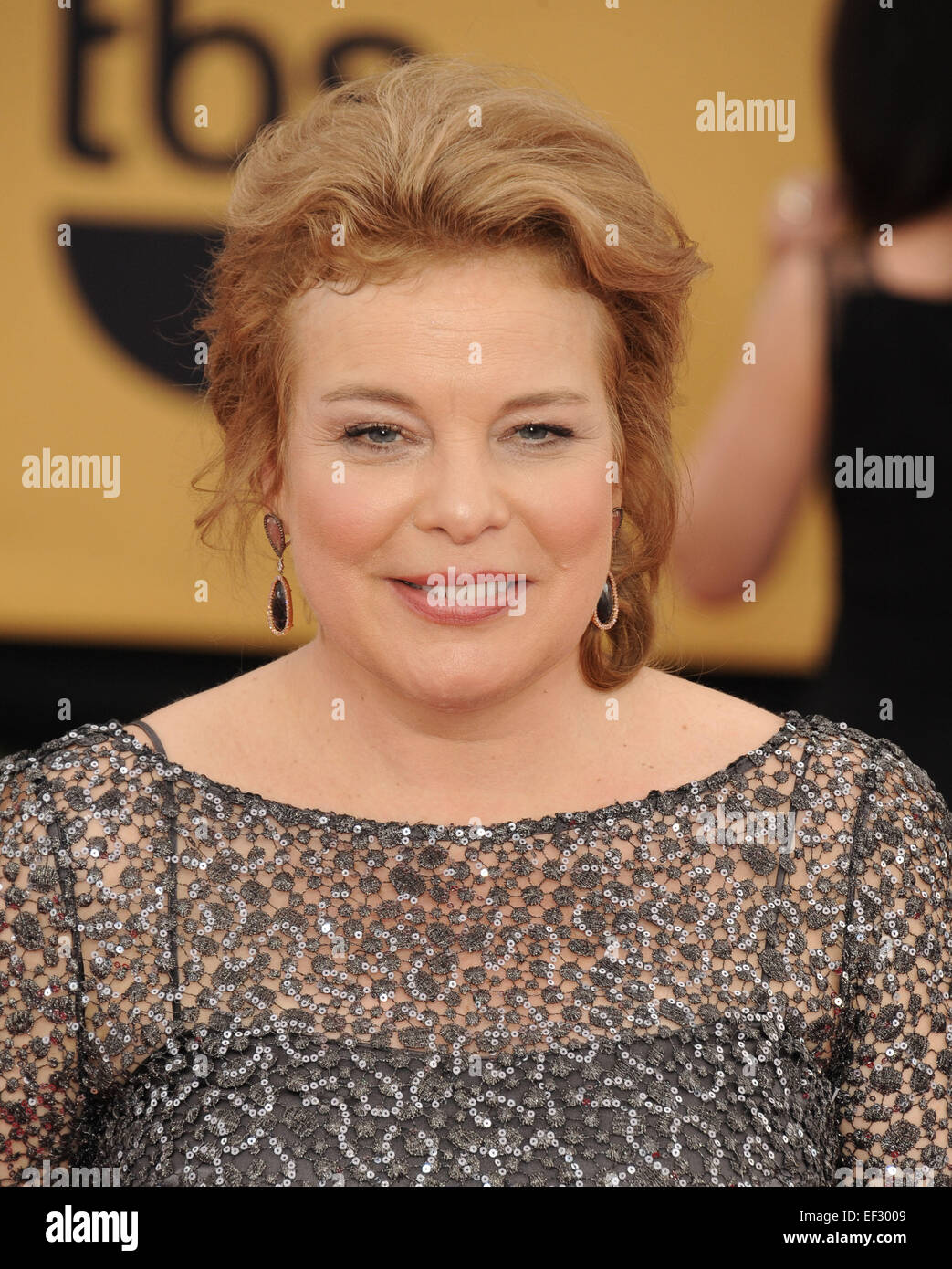 Los Angeles, California, USA. 25 gennaio, 2015. Catherine Curtin frequentando la ventunesima edizione del Screen Actors Guild Awards - Gli arrivi presso lo Shrine Auditorium di Los Angeles, la California il 25 gennaio 2015 . 2015 Credit: D. lunga/Globe foto/ZUMA filo/Alamy Live News Foto Stock