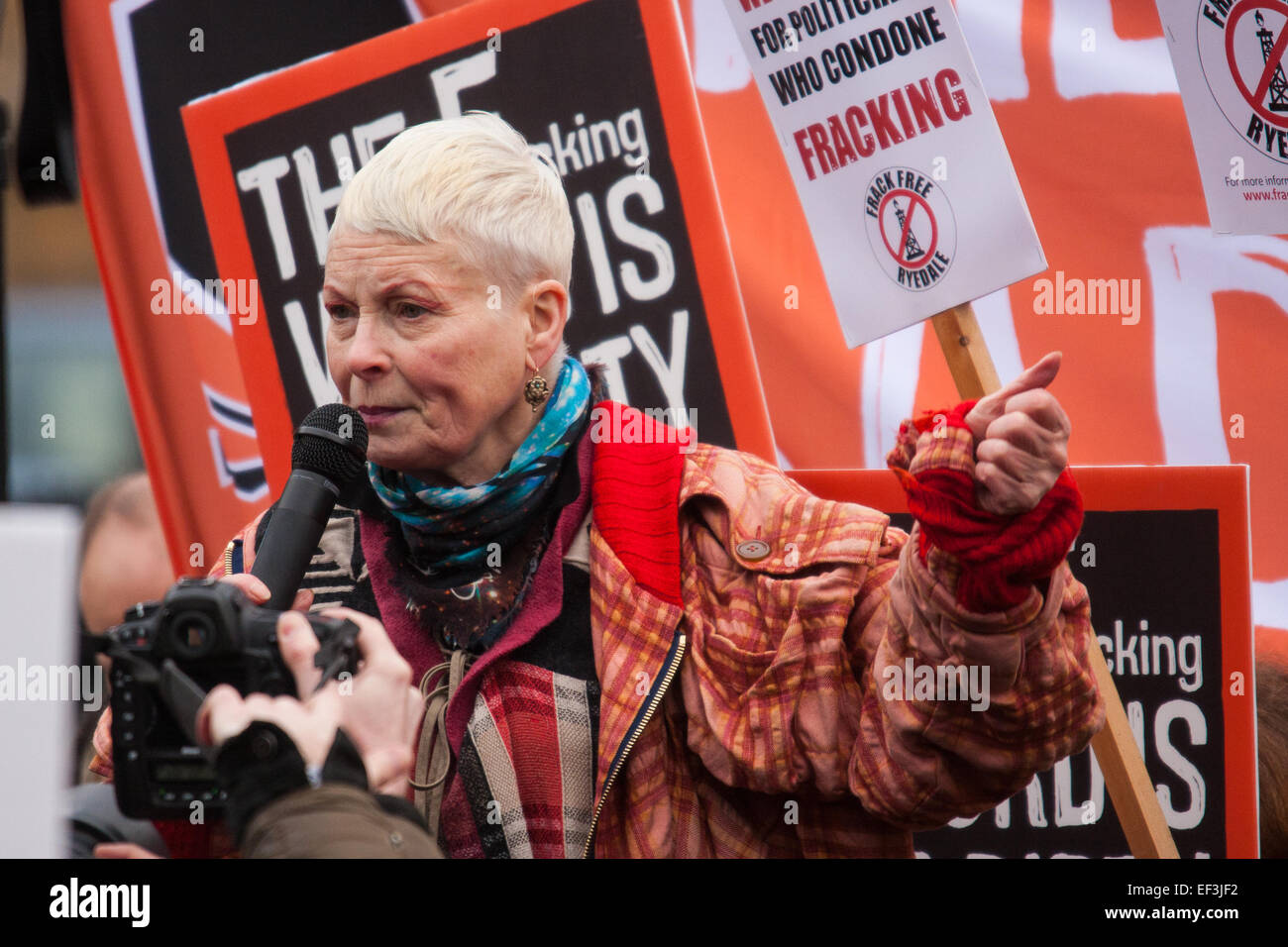 Westminster, Londra, Regno Unito. Il 26 gennaio, 2015. Come il Parlamento è impostato a votare su fracking legislazioni Credito: Paolo Davey/Alamy Live News Foto Stock