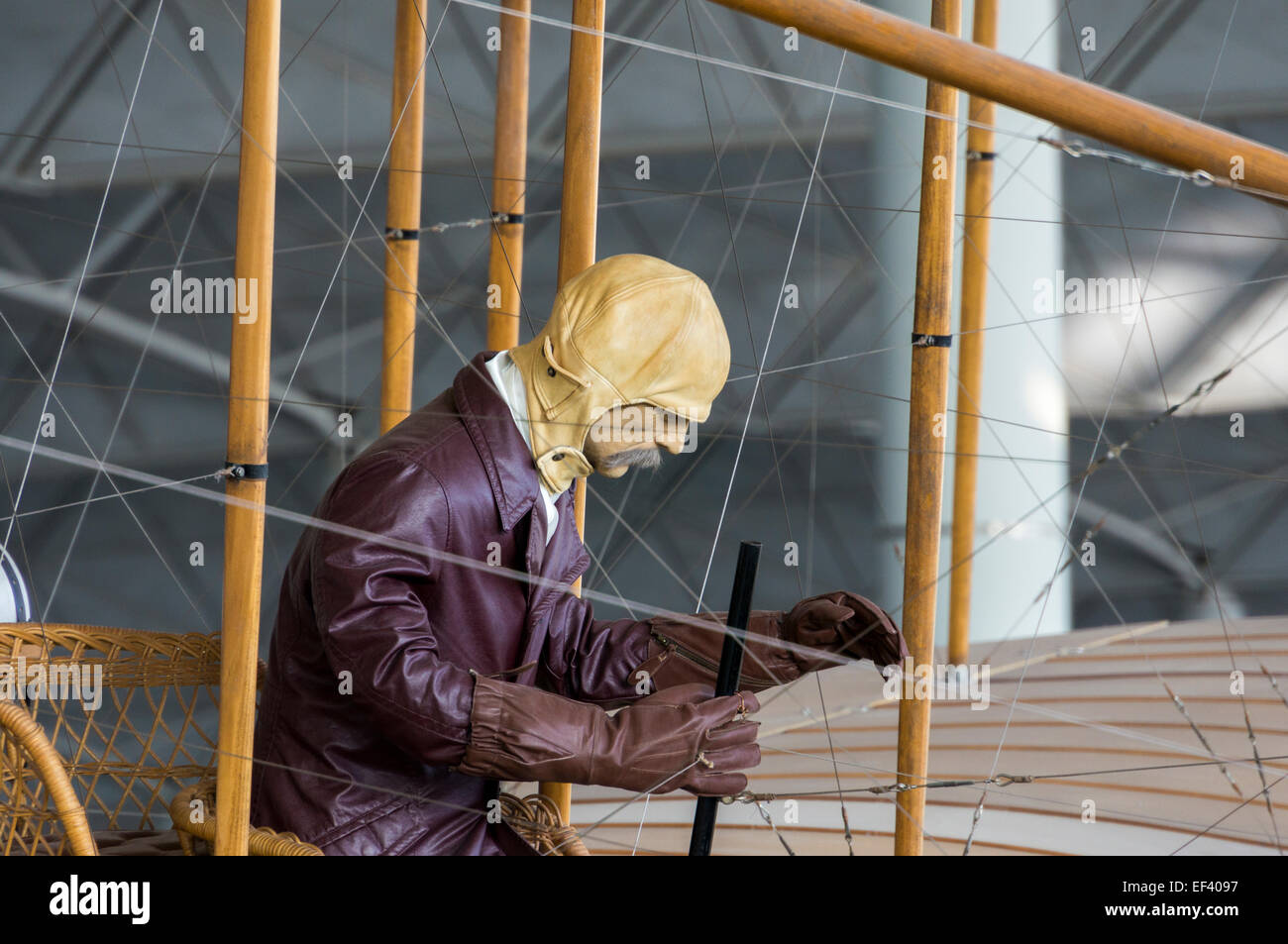 Modello pilot, l'Aeroporto Internazionale di Hong Kong Foto Stock