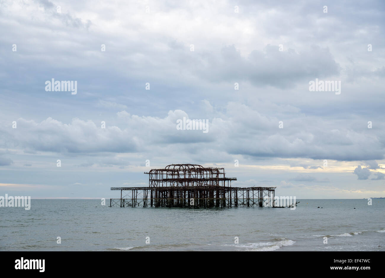 Il Brighton Pier, Regno Unito Foto Stock