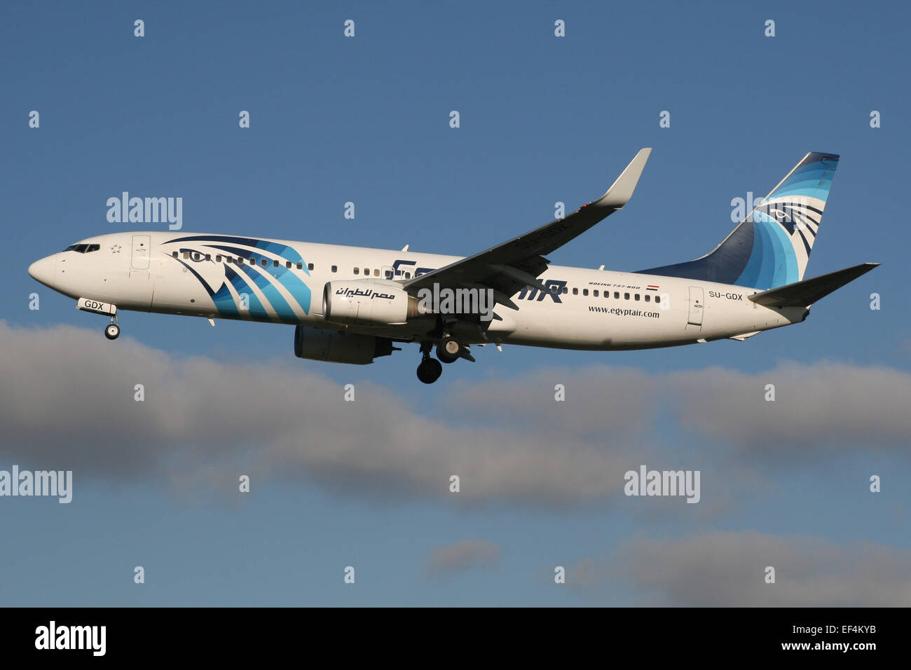 EGYPTAIR 737 Foto Stock